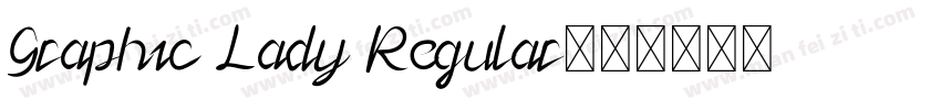 Graphic Lady Regular字体转换